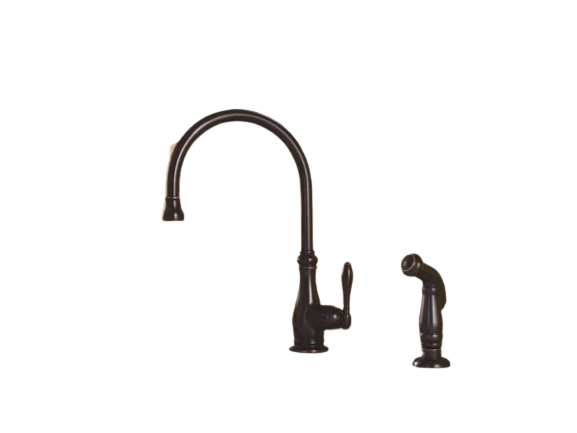 Separate spray faucet