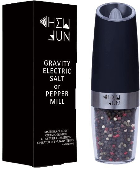 Gravity Automated Salt and Pepper Grinder
