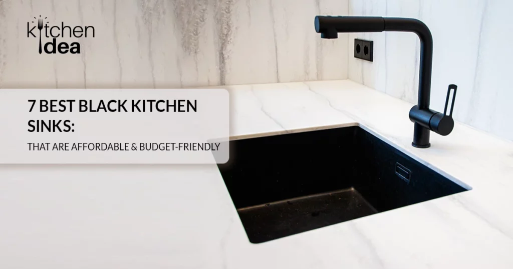 black kitchen sinks