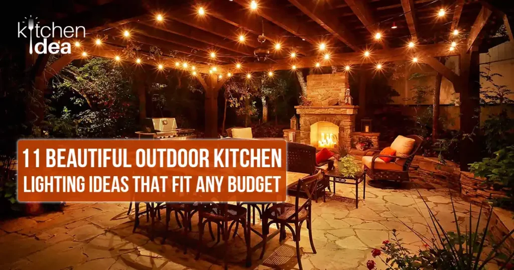 Outdoor Kitchen Lighting