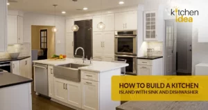 How to Build a Kitchen Island with Sink and Dishwasher
