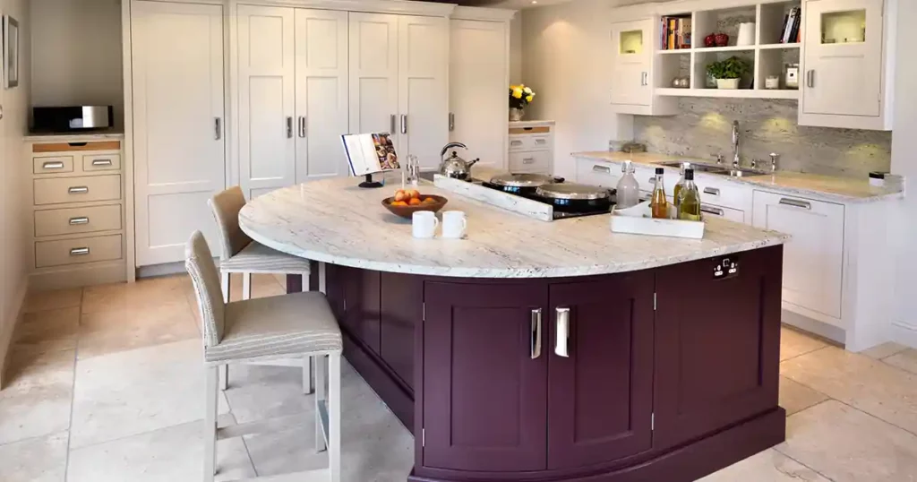 Rounded Kitchen Islands