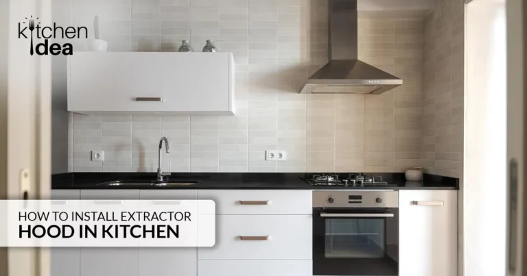 how to Install Extractor Hood in Kitchen